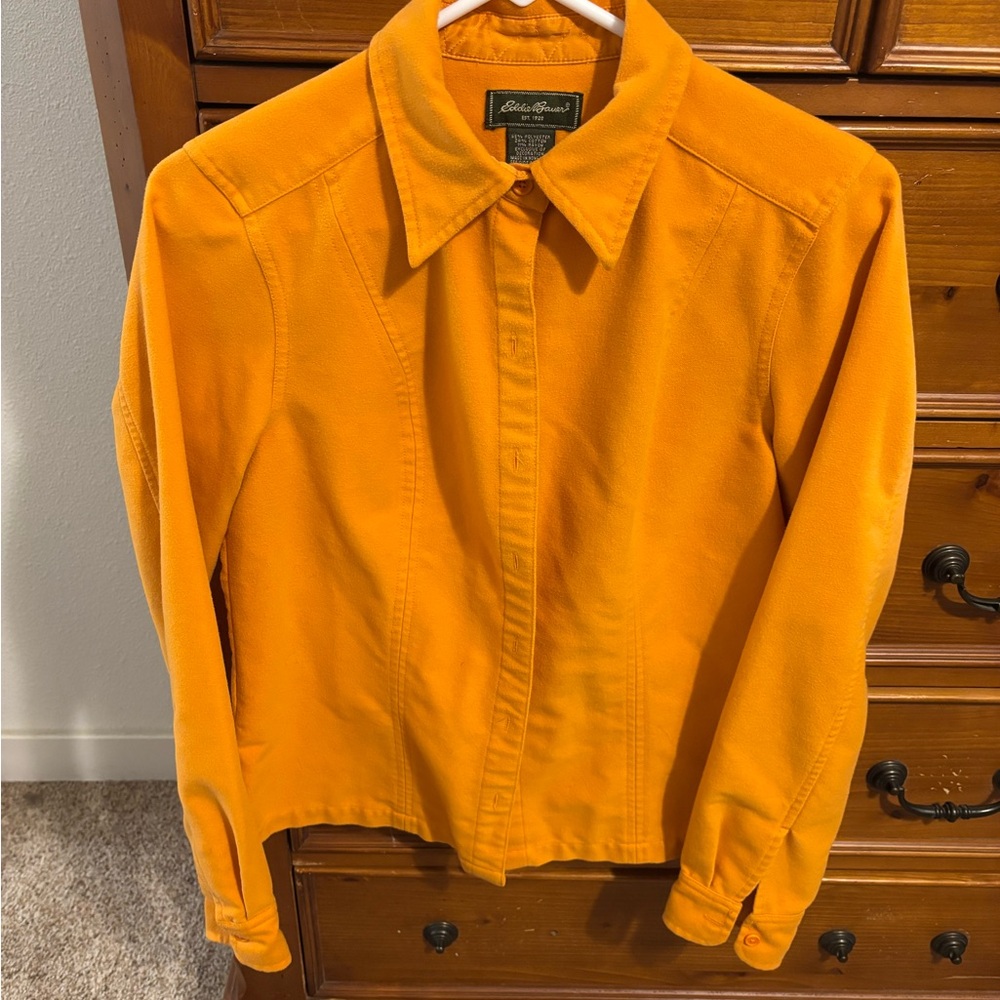 Eddie Bauer Vibrant Orange Shirt